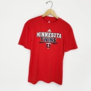 Adidas large Minnesota Twins tshirt